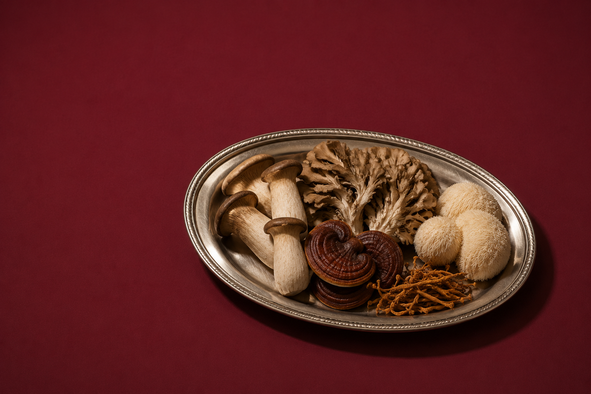 Functional mushrooms as a coffee alternative for focus and calm energy